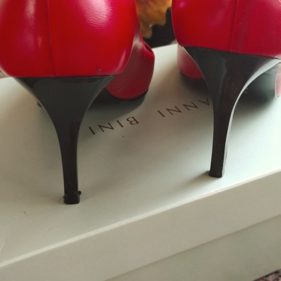 🔥HOST PICK🔥 Gianni Bini Candy 🍎 Red leather  👠 - Picture 6 of 13